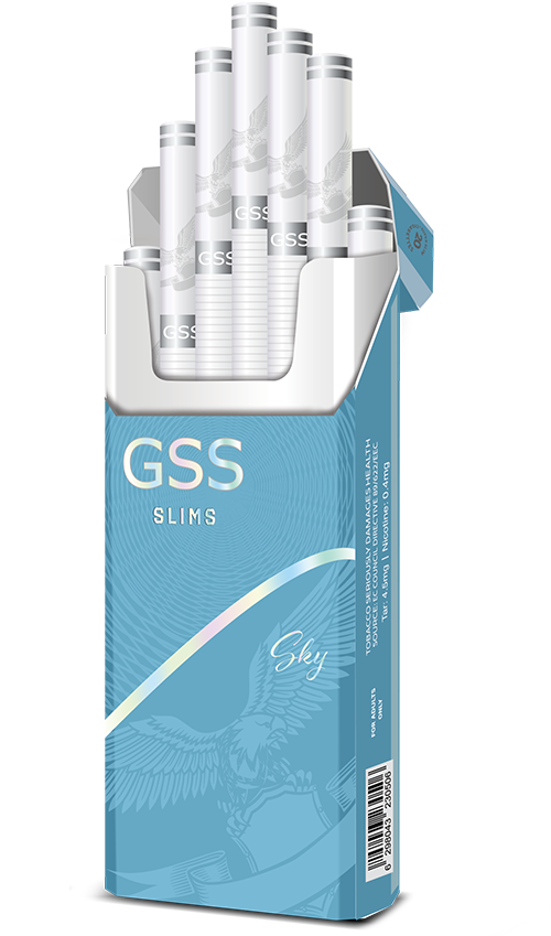 GSS Super Slim Sky Cigarettes